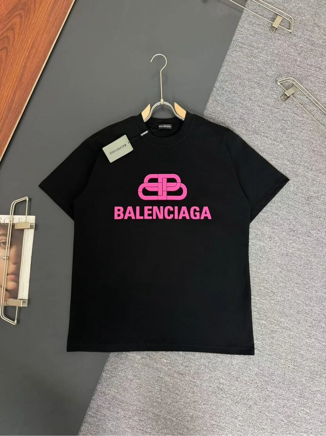 Balenciaga* *320g t Breathable logo New Arrival t ， ， Versatile ：Black White Red Sizes：S M L XL XXL
